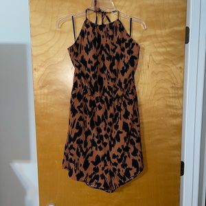 SHEIN cheetah romper